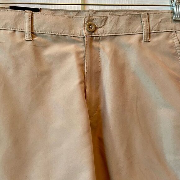 TAN SHORTS BOYS CHAPS SCHOOL APPROVED PERFORMANCE SIZE 16 HUSKY - Picture 2 of 6